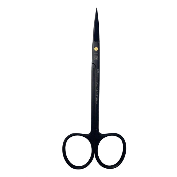 Hebu Iris Scissors CeraBite Straight 11.5cm (Ceramic coated steel/Carbide)